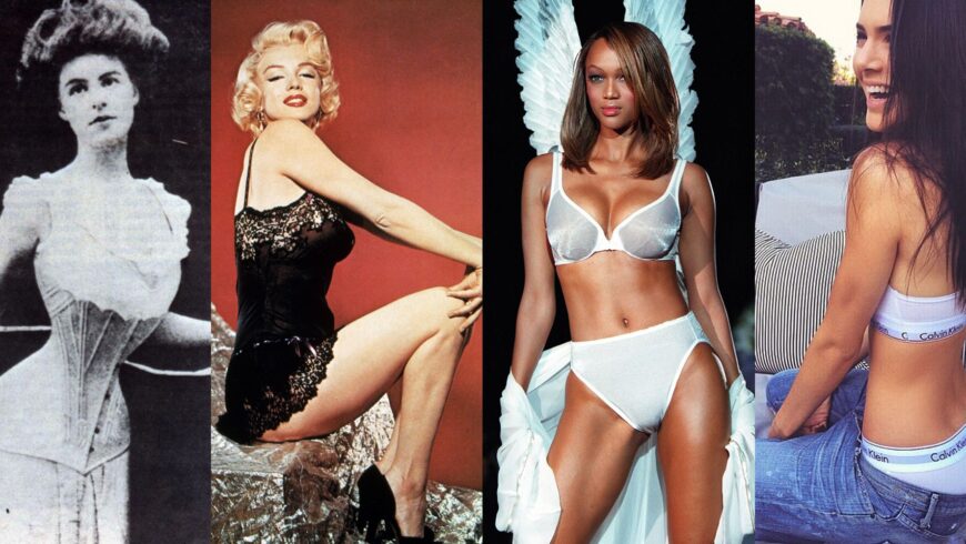 The evolution of lingerie through the decades